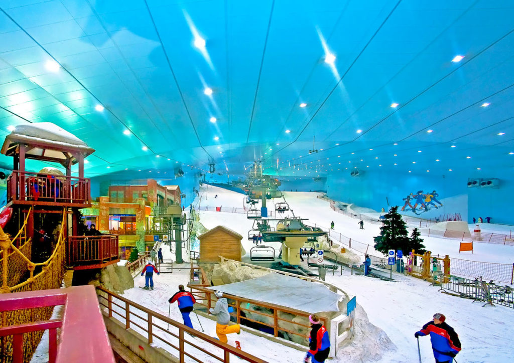 Горнолыжный комплекс Ski Dubai